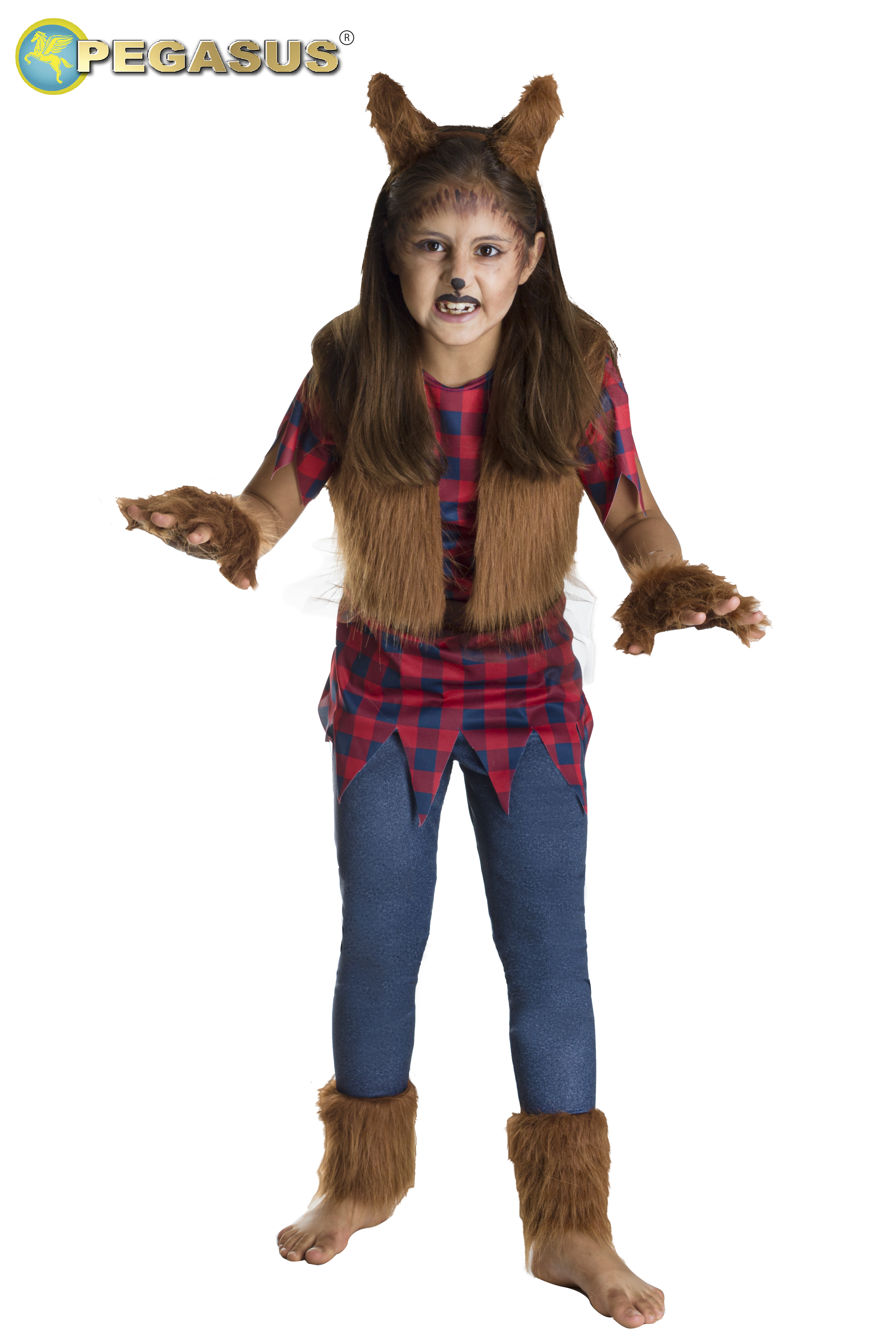 LICANTROPO BAMBINA DI HALLOWEEN